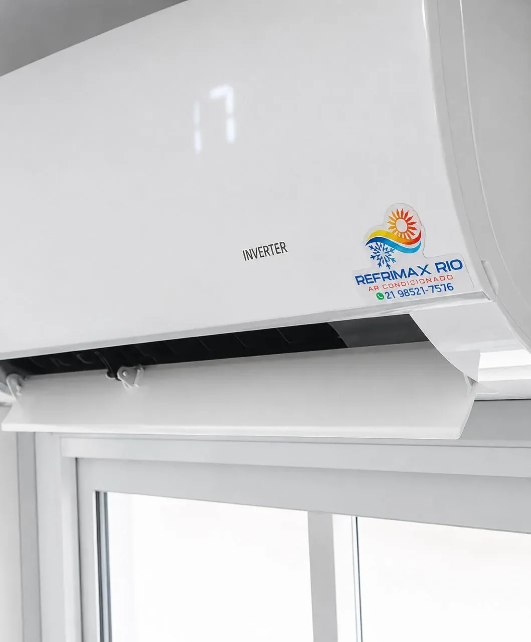 Ar-condicionado Split Inverter instalado pela Refrimax